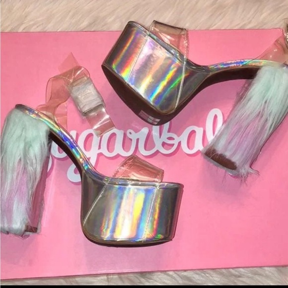 Sugar Baby Platform Heels - Picture 3 of 10